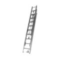 Polished Grey Easy Move aluminum extension ladder