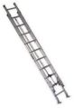 Polished Grey Easy Move Aluminum Telescopic Ladder