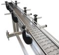 Stainless Steel Polished Electric Rectangular Grey 220V Easy Move chain conveyor