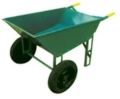 Iron Steel Available in Many Colors Easy Move Double Wheelbarrow