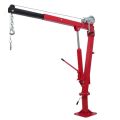 Red Easy Move hydraulic swivel crane