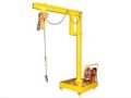 Cast Iron Mild Steel Electric Yellow Easy Move Pillar Mounted Jib Crane