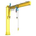 Yellow Electric single girder jib crane