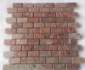 Copper Slate Stone Beautiful Mosaic Wall Panels Interior Exterior Decorative High Quality Wall Cladd