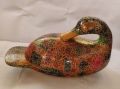 Multi Colours decorative wooden duck