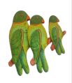 Green parrot wall hangings