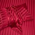Cotton Satin Stripe Bedsheet Fabric