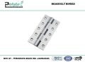 Polytex Polished Rectangle Silver brass railway hinges