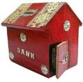 Metal Wood & Plastic Available in Many Colors Plain Printed kids money banks