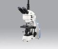 Black White crown fl trinocular fluorescence microscope