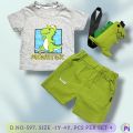 Fancy Printed Kids Boys T Shirt with Shorts