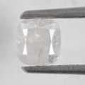 1.01 Carat Natural Loose Diamond 5.14X4.86X4.9 mm i2 Clarity Milky White Cushion Shape Diamond