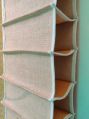 Light Brown jute shoe rack