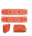 Welltrust Surgical & Ortho Aids Steel Red 4 fold spine board
