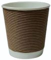 200 Ml Disposable Ripple Paper Cup