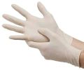 Rama Care White latex examination gloves