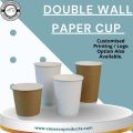 DISPOSABLE DOUBLE WALL PAPER CUP 250ML