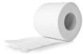 Plain 3 ply white toilet paper roll