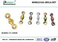 Polytex Polished brass jhula chain