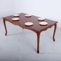 Wood Rectangle Brown dining table