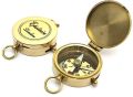 Solid Brass Lid Directional Compass