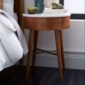 Round Bedside Table
