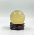 Yellow Calcite Crystal Ball