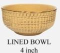 4 Inch Lined Bowl