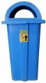 Ercon blue plastic garbage bin