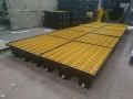 Black & Yellow Plastic two drum bund pallet