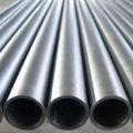 Polished Round Silver seamless stainless steel pipe