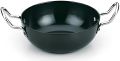 Steel Dollar black non stick kadhai