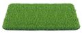 Plastic Rectangular Green Plain grass mats