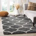Polyester Rectangular Available in Many Colors Plain shaggy rugs