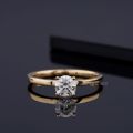 Round Lab Grown Diamond Ring