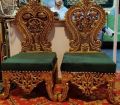 Wedding Throne Wooden Chairs