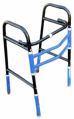 Metal Paint Coating Blue & Black New Folding Walker