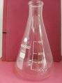 Glass Transparent borosil conical flask