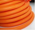 Orange hd electric corrugated conduit