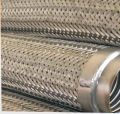 Polished Round Grey Stainless Steel Braided Hose