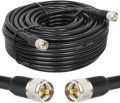 Black rg213 coaxial cable