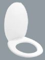 White New plastic toilet seat covers