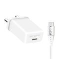 ERD White tc-132 25w usb-c pd charger