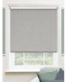 Poly Cotton Vertical Grey Plain roller blinds