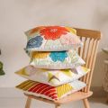 Square Printed cotton cushion cover