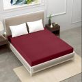 Cotton Polyester Rectangular Square Available in Many Colors Plain mattress protector