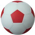 White Red New rubber football