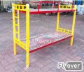 Flyover Polished Yellow & Red double iron bunker cot