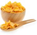 Yellow corn flakes