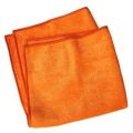 Microfiber Orange Plain Car Cleaning Cloth